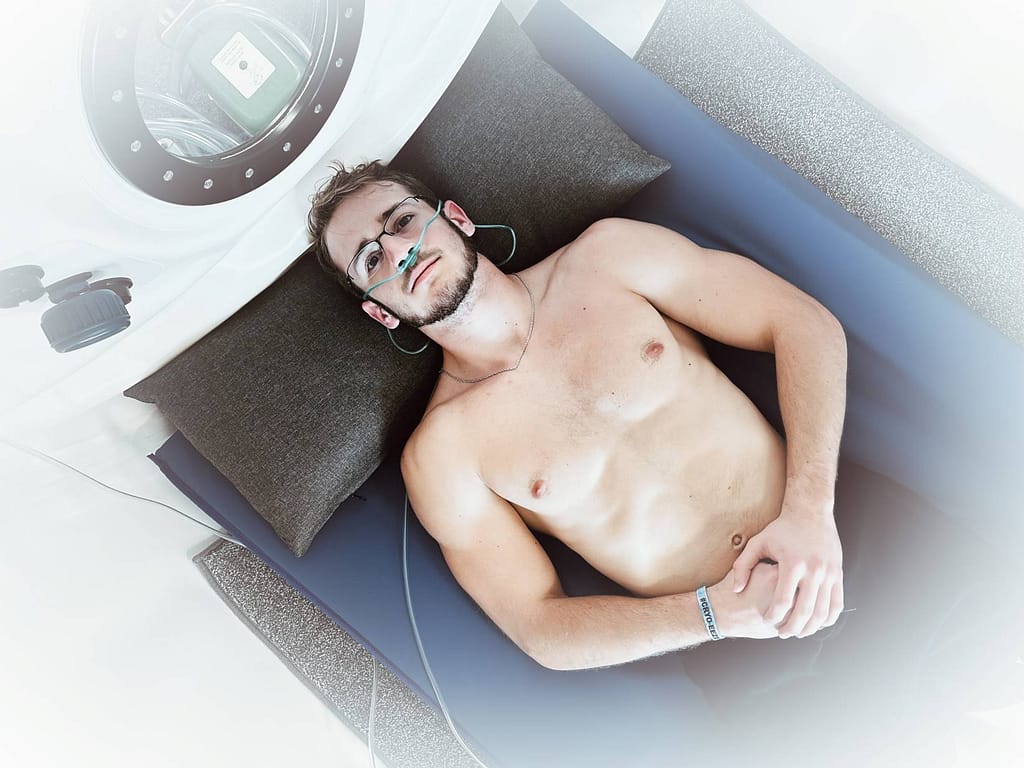 hyperbaric oxygen therapy to improve circulation