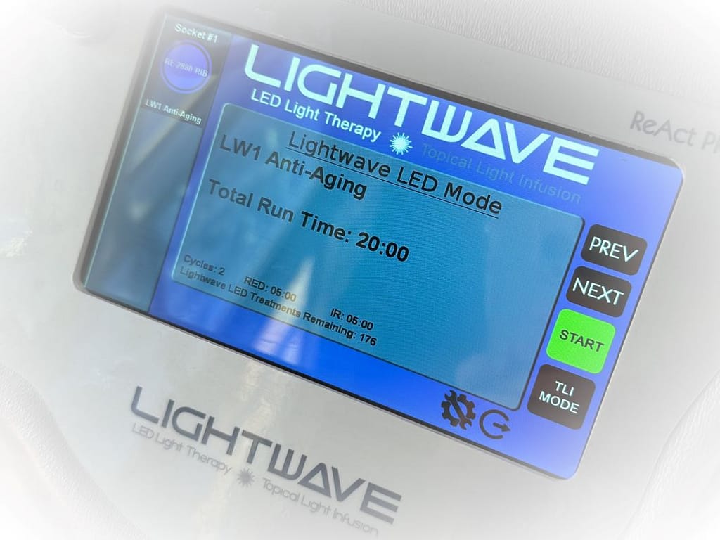 Lightwave Control Panel for Skin anti aging