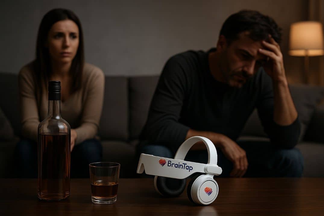 BrainTap BrainTap helps with Alcohol addiction