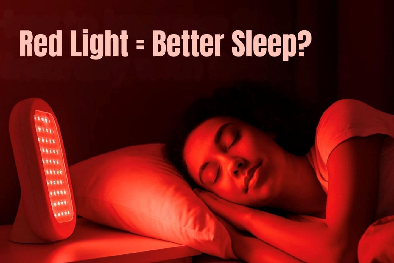 Red Light to improve sleep quality Red light therapy for better sleep