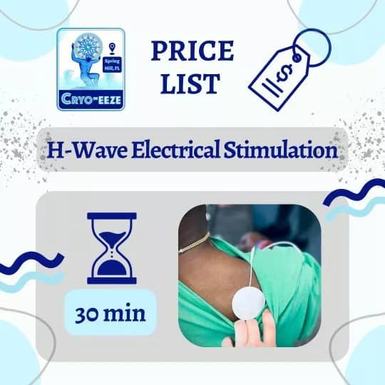 H-Wave Electrical Stimulation sessions for pain and inflammation management