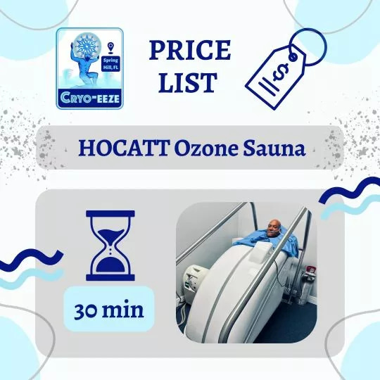 HOCATT Ozone Sauna session