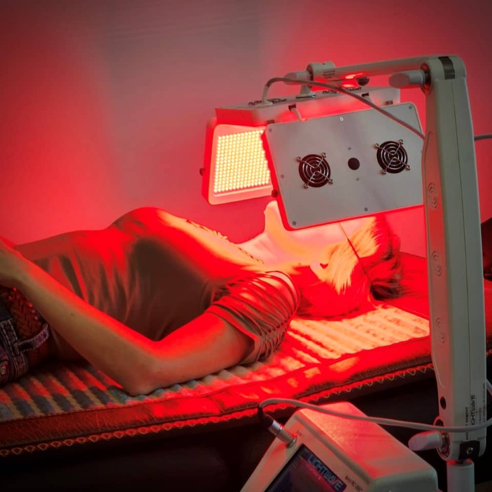 red lighttherapy for anti-aging and skin conditions